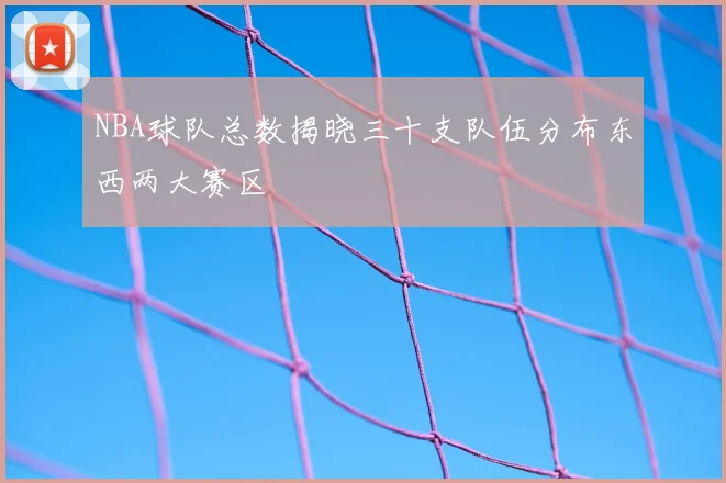 NBA球队总数揭晓三十支队伍分布东西两大赛区